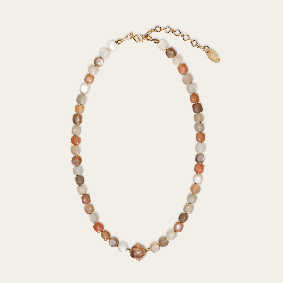 Mocha Moonstone Serenity Necklace