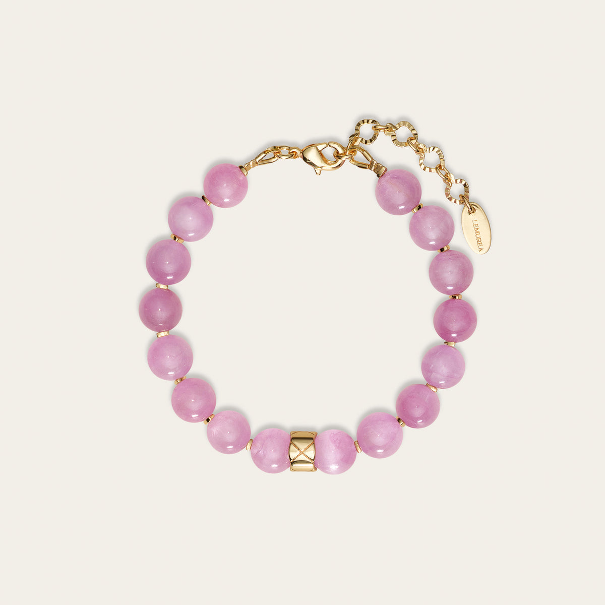 Lemurea Lattice | Kunzite Self-Love Bracelet