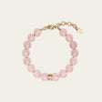Lemurea Grid |  Strawberry Quartz Self-Trust Bracelet