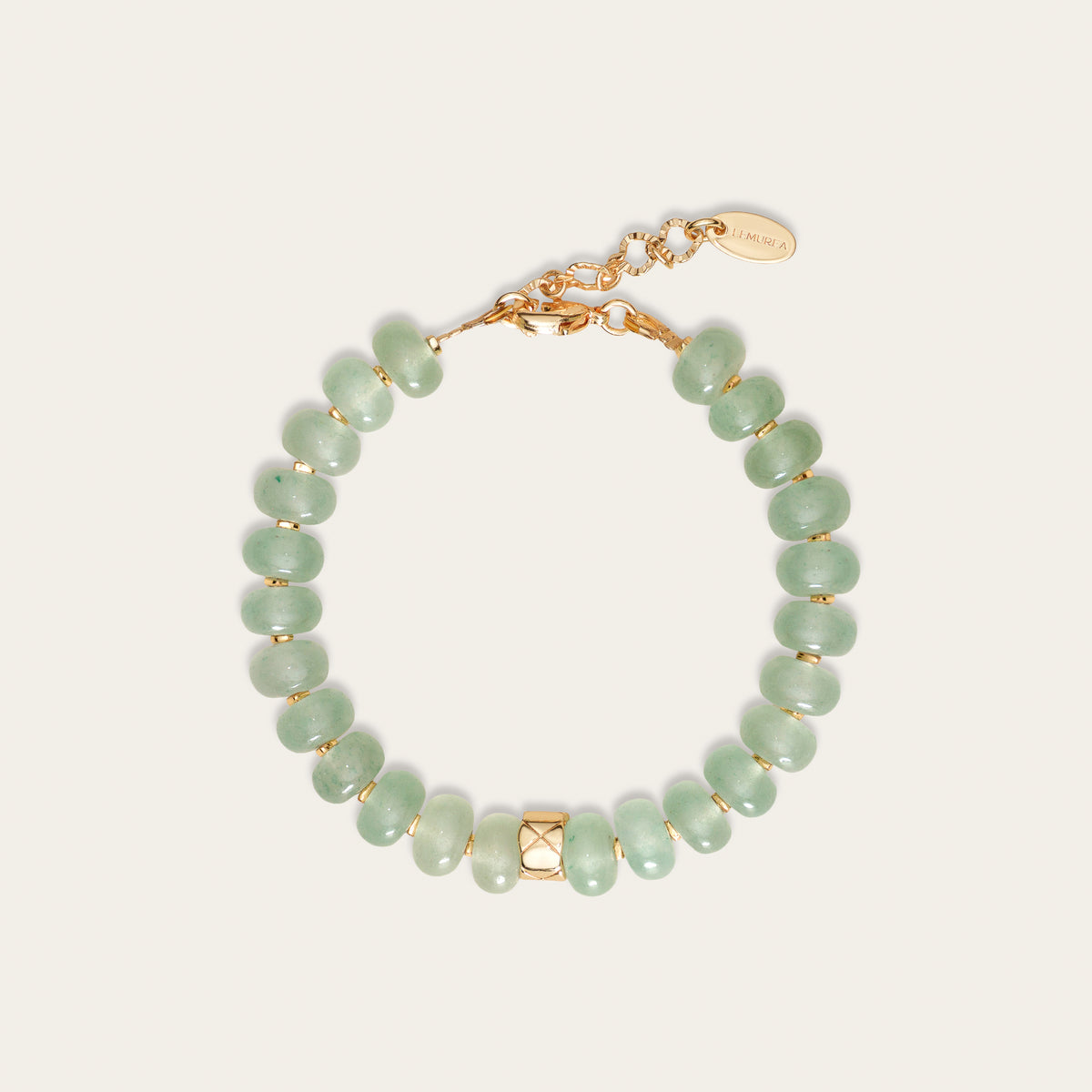 Lemurea Lattice |  Aventurine Growth Bracelet