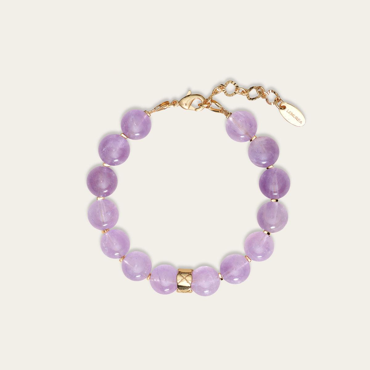Lemurea Lattice | Amethyst Clarity Bracelet
