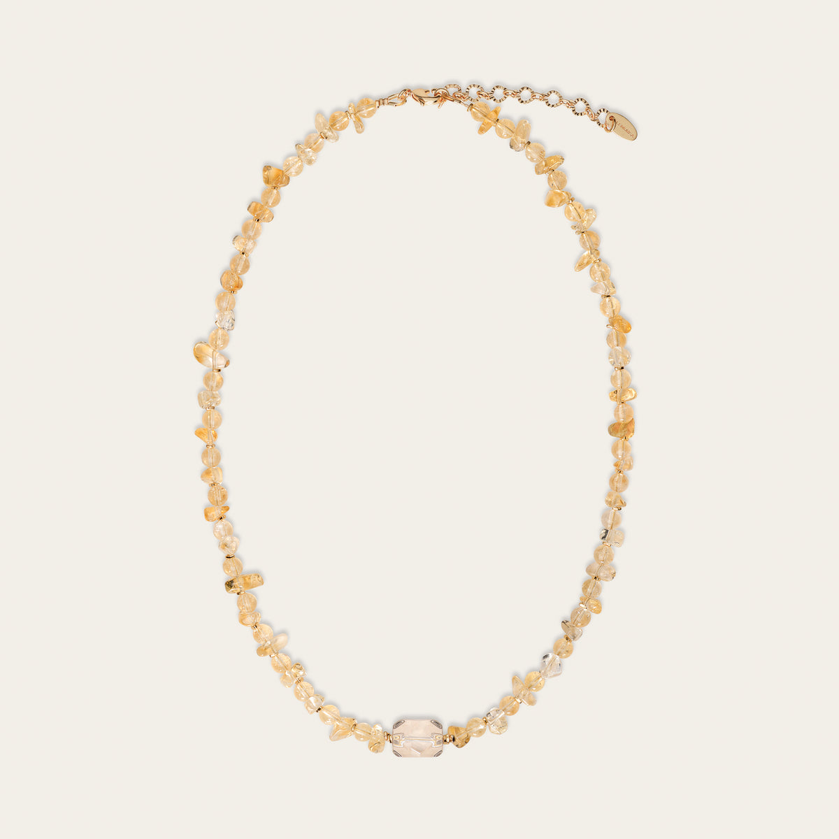 Citrine Sunlight Prosperity Necklace