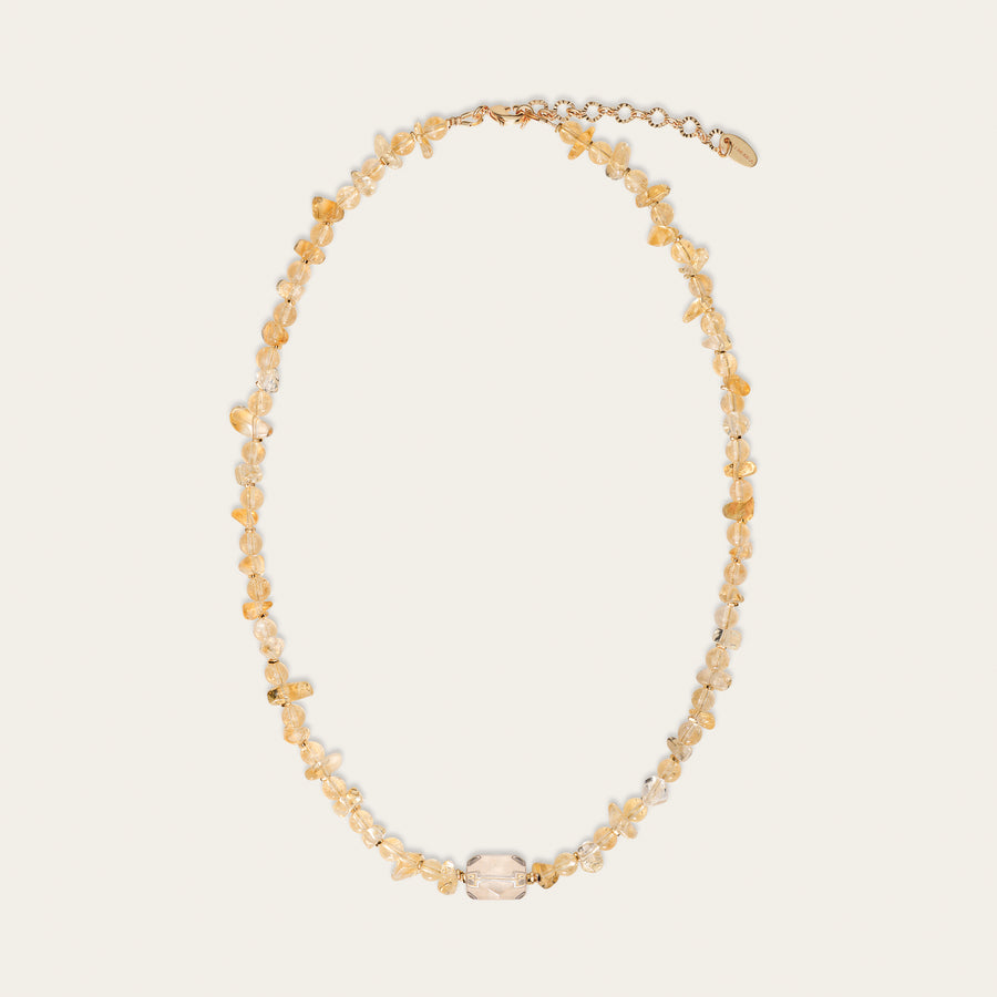 Citrine Sunlight Prosperity Necklace
