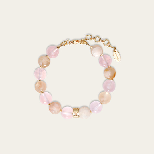 Lemurea Lattice | Rose Quartz Self-Love Bracelet