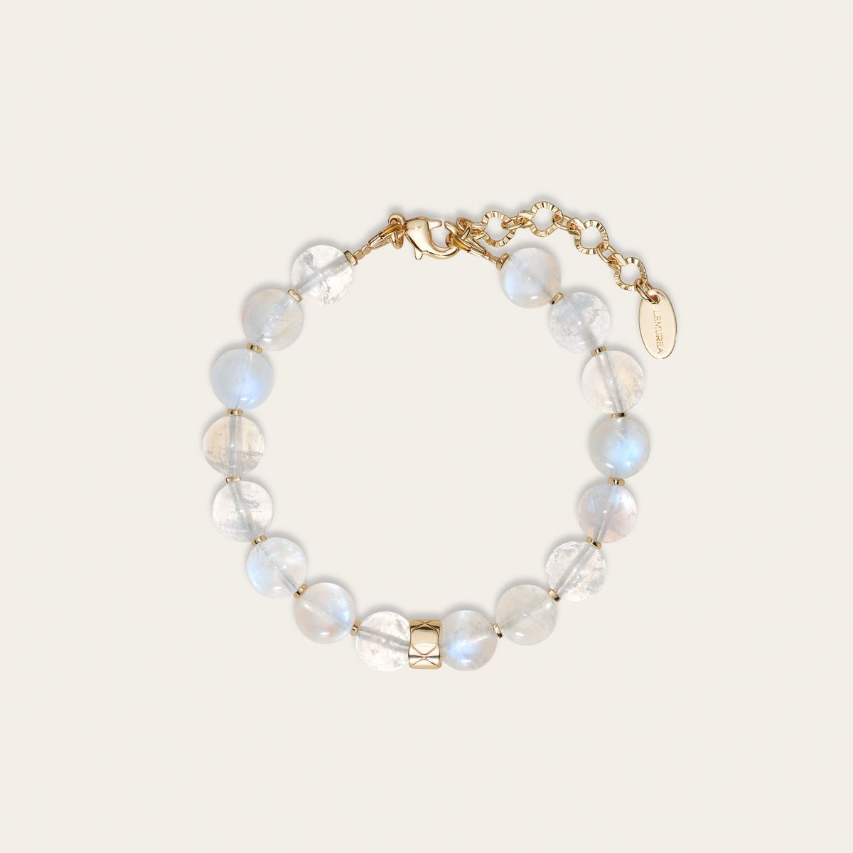 Lemurea Lattice |  Moonstone Intuition Bracelet