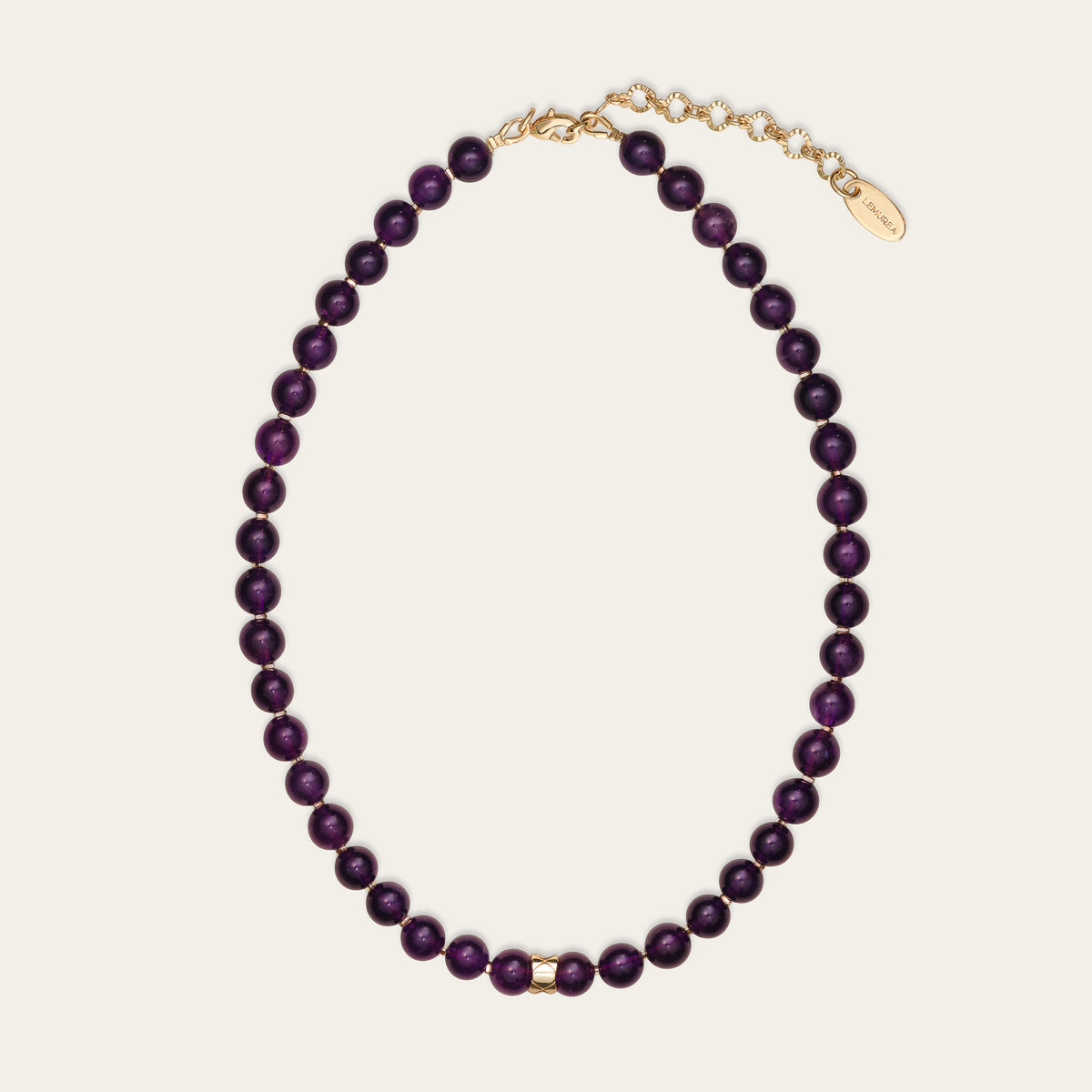 Lemurea Lattice |  Amethyst Intuition Necklace