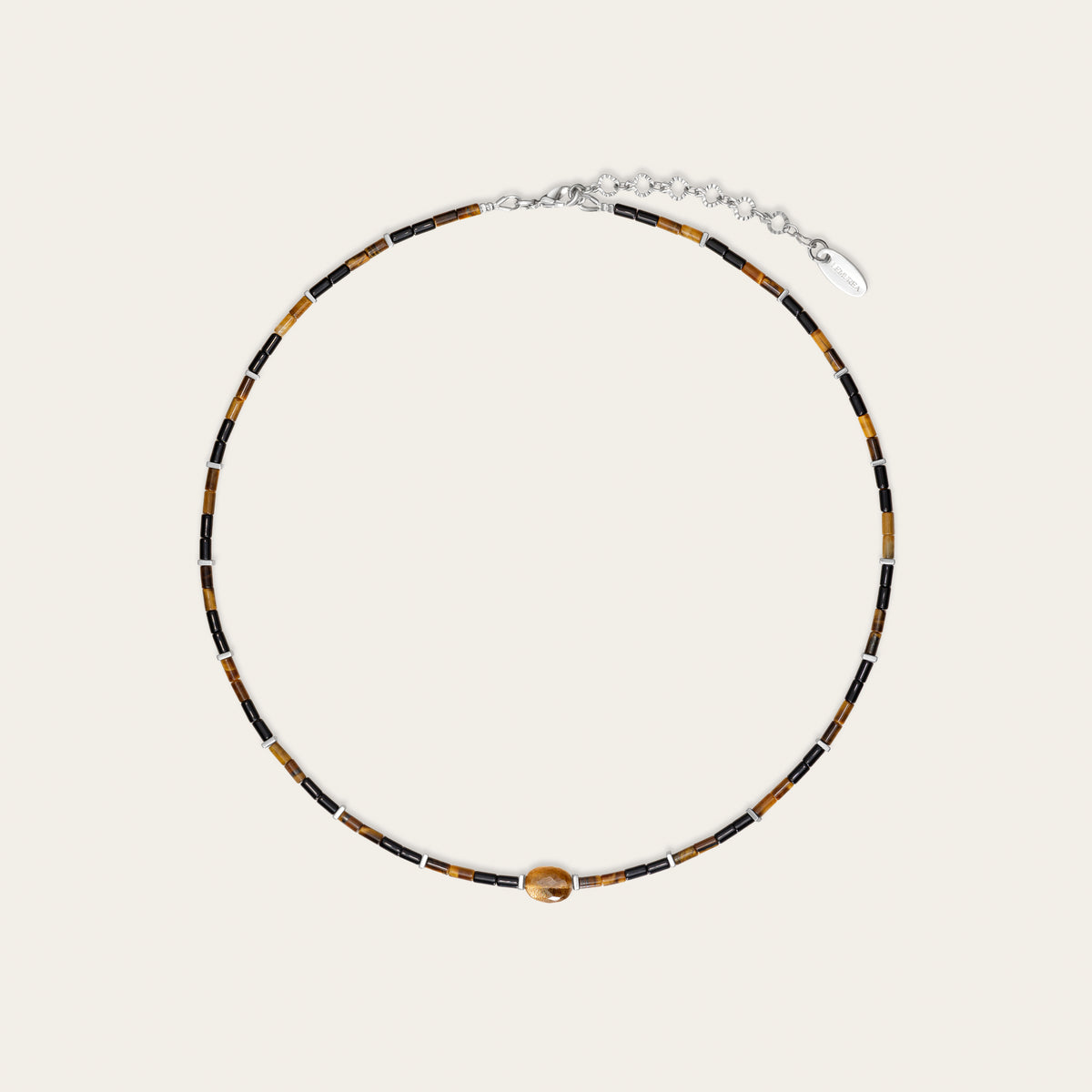 Golden Skeletal Quartz Guardian Necklace