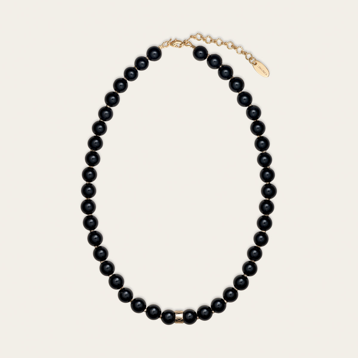 Lemurea Lattice | Obsidian Guardian Necklace