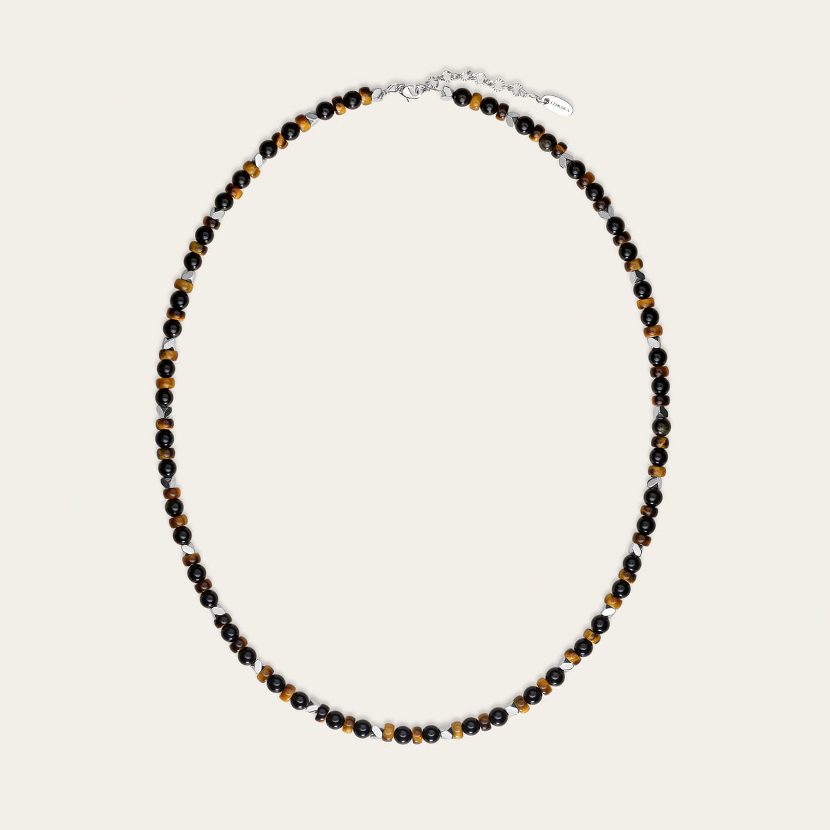 Obsidian Tiger’s Eye Confidence Necklace