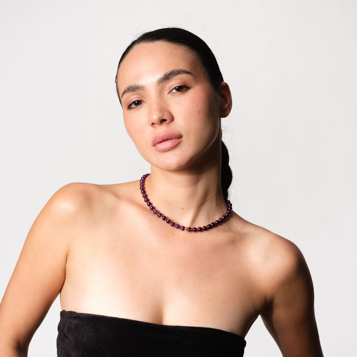 Lemurea Lattice |  Amethyst Intuition Necklace