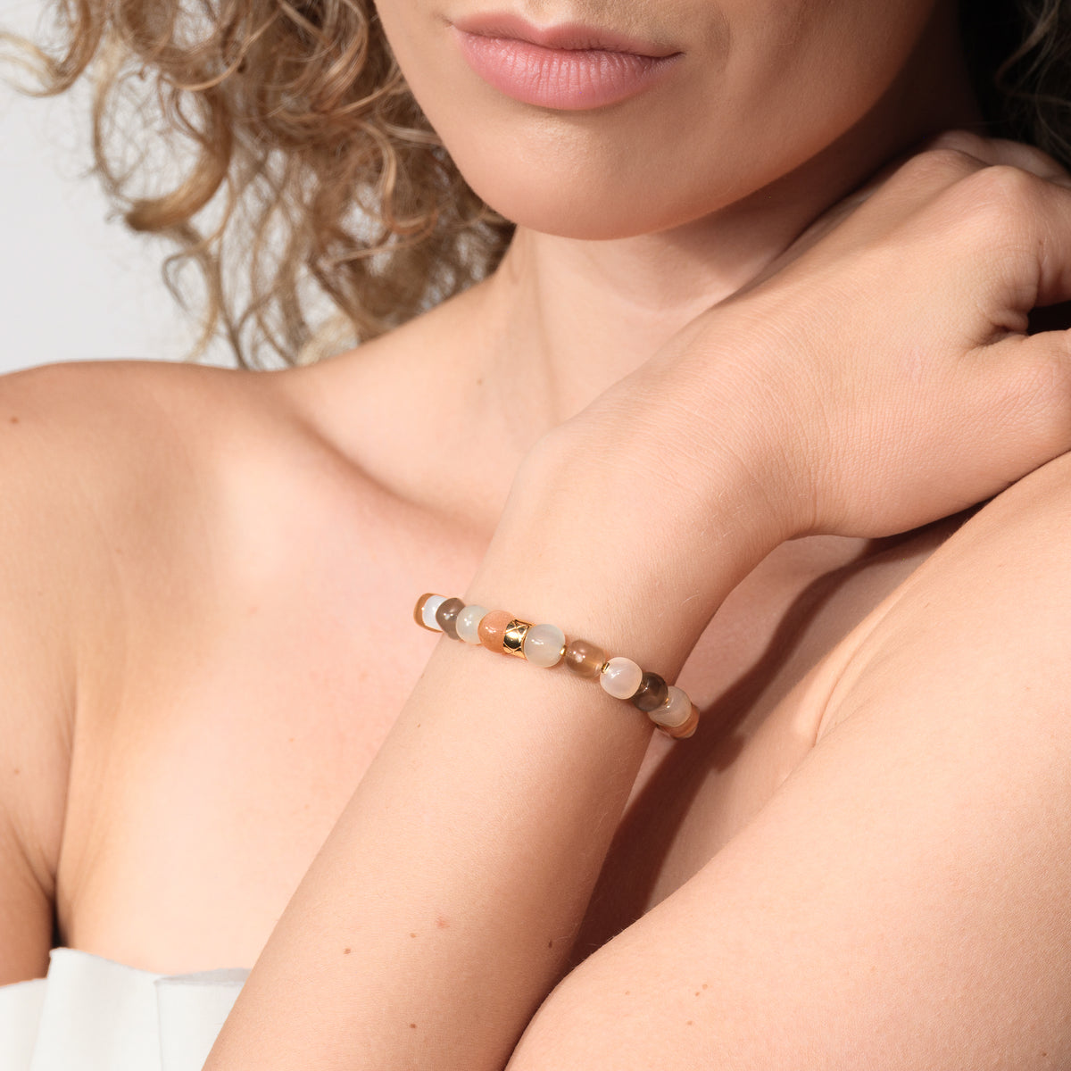 Lemurea Lattice | Moonstone Calm Bracelet
