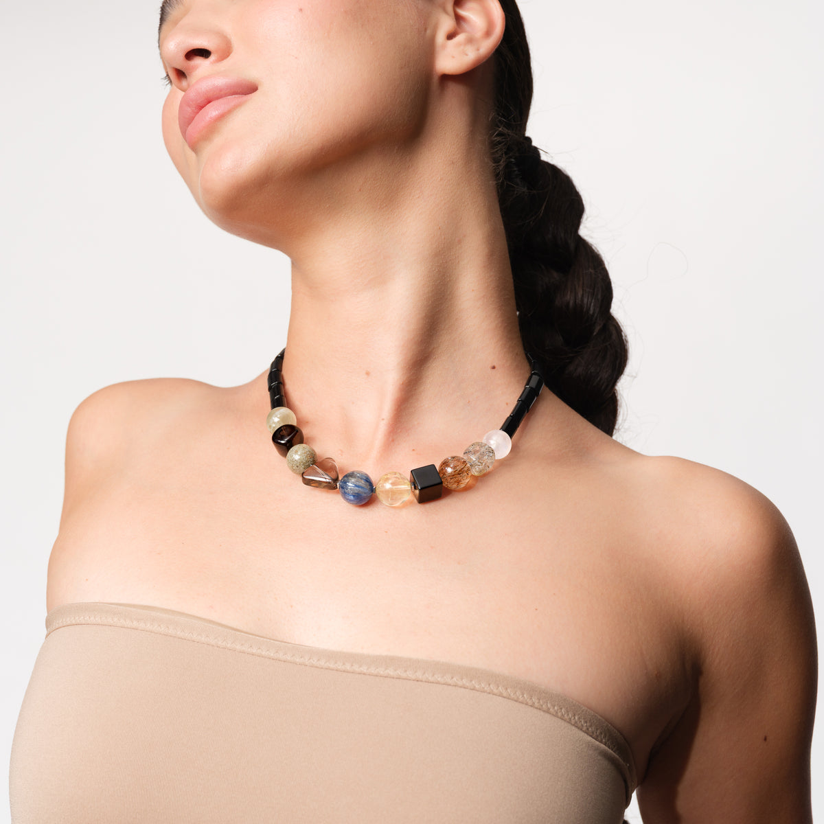 Gemstone Symphony Necklace