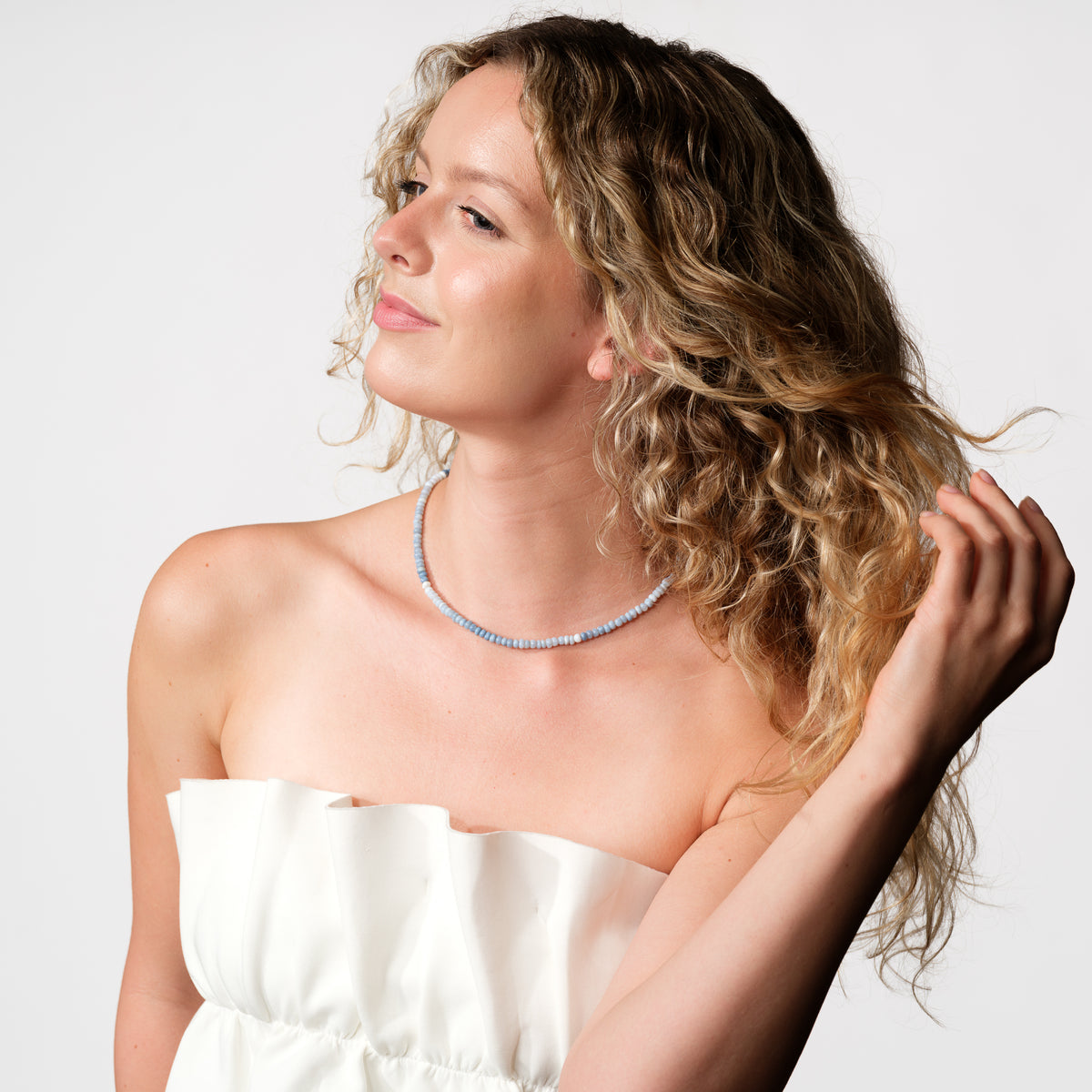 Ocean Dream Blue Opal Necklace