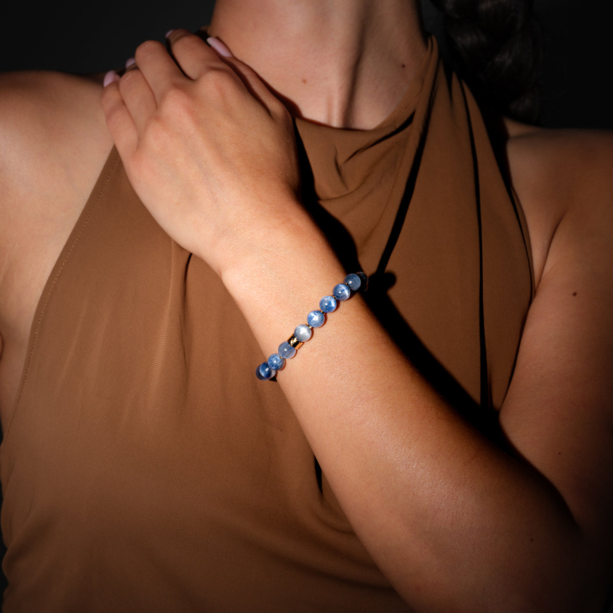 Lemurea Lattice | Kyanite Inner Alignment Bracelet