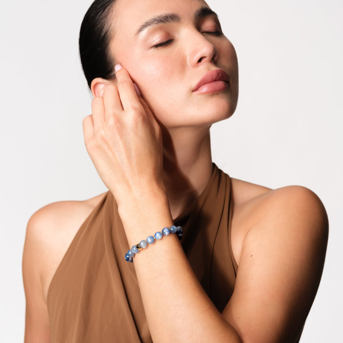 Lemurea Lattice | Kyanite Inner Alignment Bracelet