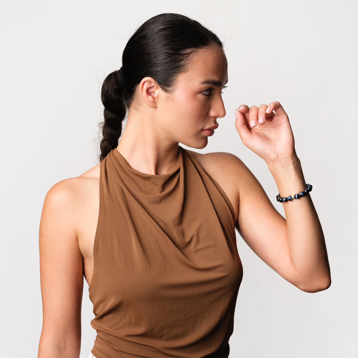 Lemurea Lattice | Tiger's Eye Courage Bracelet