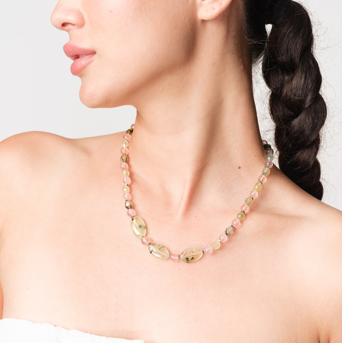 Prehnite Garden Renewal  Necklace